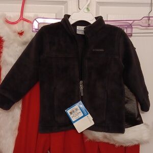 Columbia zip up fleece jacket